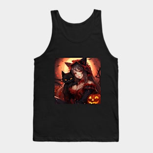 Halloween girl Tank Top